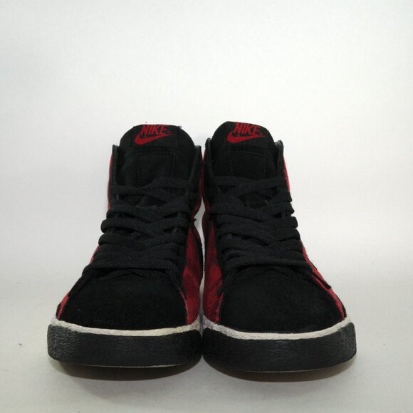 2008 Nike x Stussy x Neighborhood Blazer High Premium Red 332286-601 Mens US 8 - Picture 3 of 14